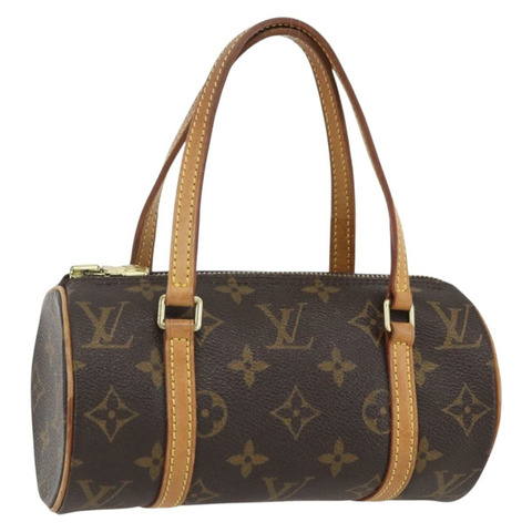 路易威登 Monogram Papillon 19 手提包 M51389 LV Auth SW1754V