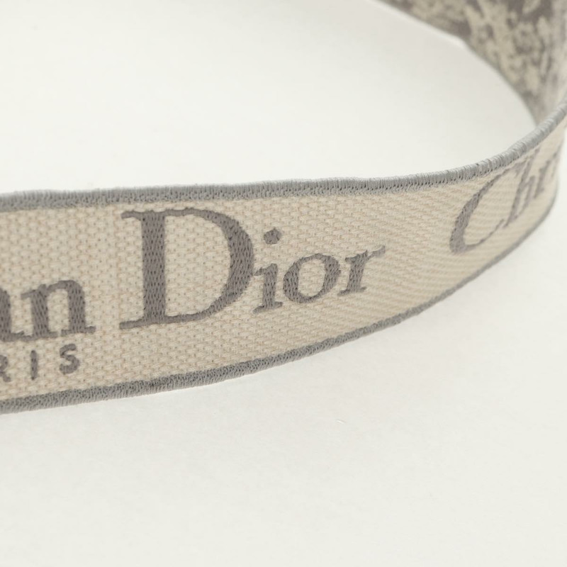 【日本直送】Christian Dior Trotter帆布手提包 PVC灰色金色正品 mr1671M-8