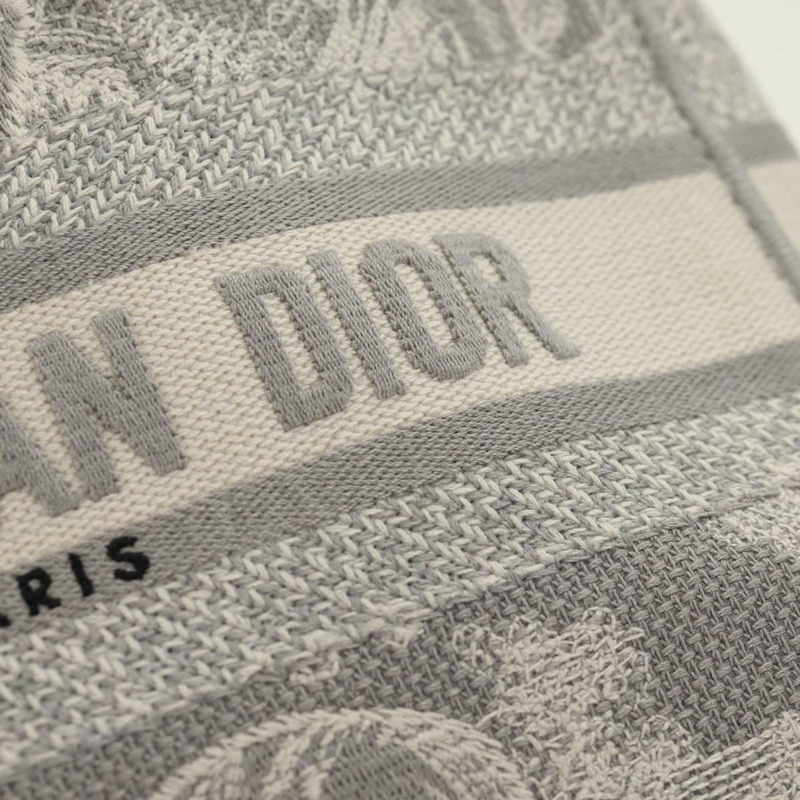 【日本直送】Christian Dior Trotter帆布手提包 PVC灰色金色正品 mr1671M-21