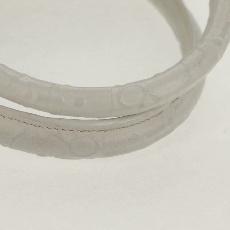 【日本直送】Christian Dior Trotter帆布書本手提包 白色真皮款 正品 mr1670M-7