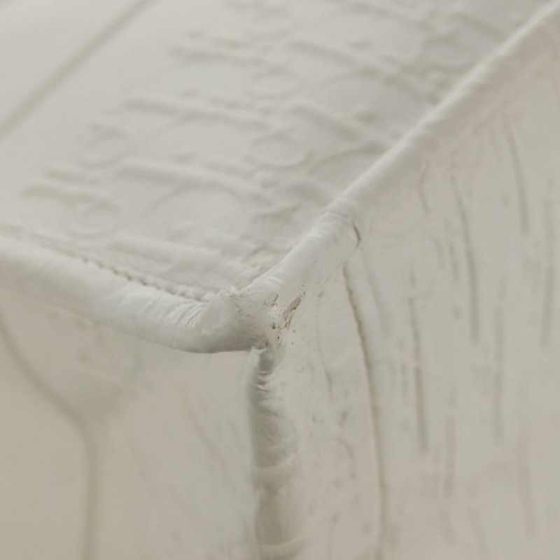 【日本直送】Christian Dior Trotter帆布書本手提包 白色真皮款 正品 mr1670M-16