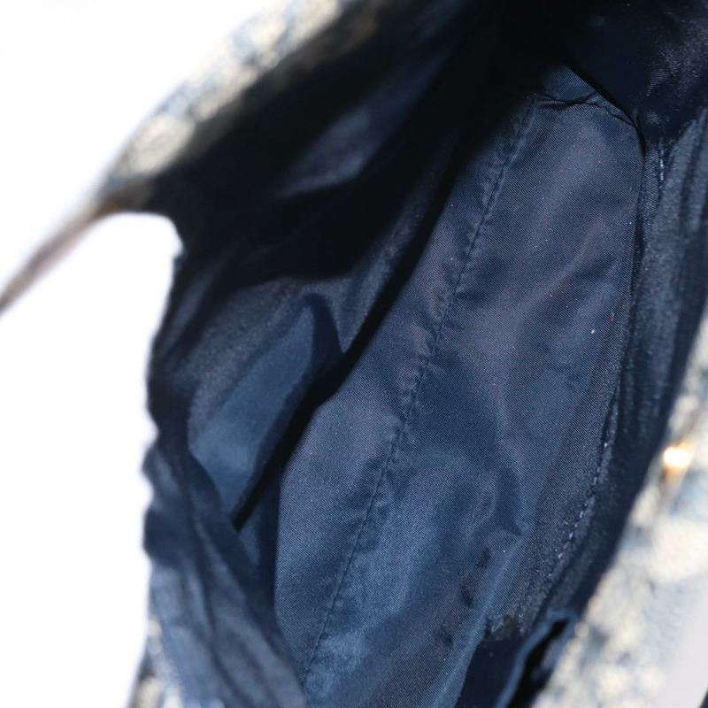 【日本直送】Christian Dior Trotter帆布手提包 海軍藍 金色 正品 ep12230-10