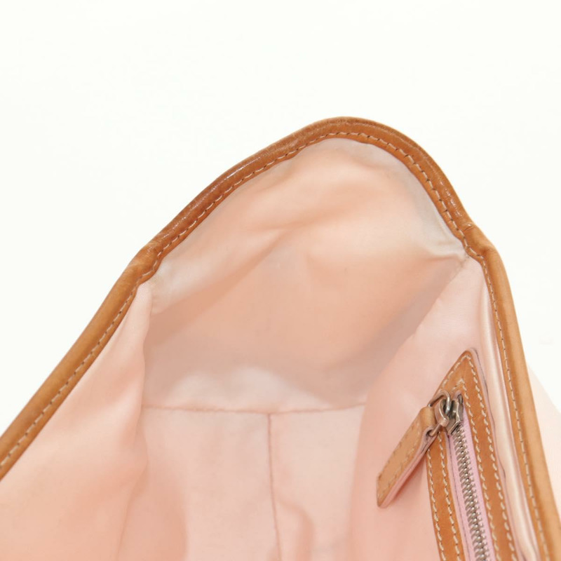 【日本直送】Christian Dior Romantic Trotter帆布鏈條包 PVC米色銀色 正品 157318V-22