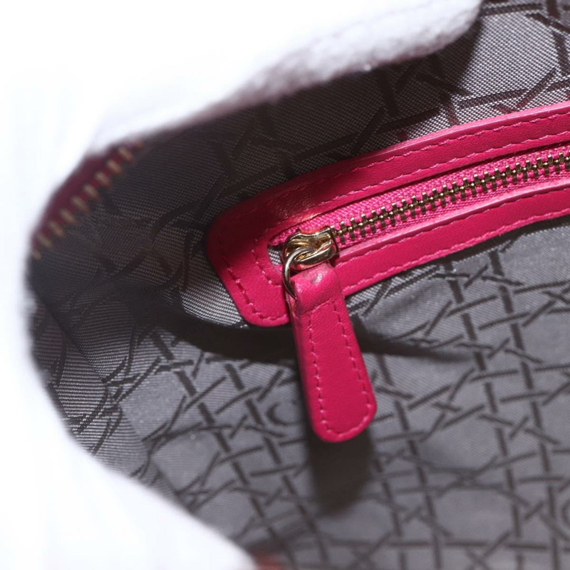 【日本直送】Christian Dior Lady Dior Canage 手提包，真皮材質，兩用，粉金色，正品，貨號 157272SAM-21