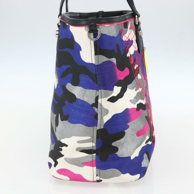 【日本直送】Christian Dior Trotter 帆布 Anselmurail 手袋，多色帆布，正品，貨號 157060SAM-2