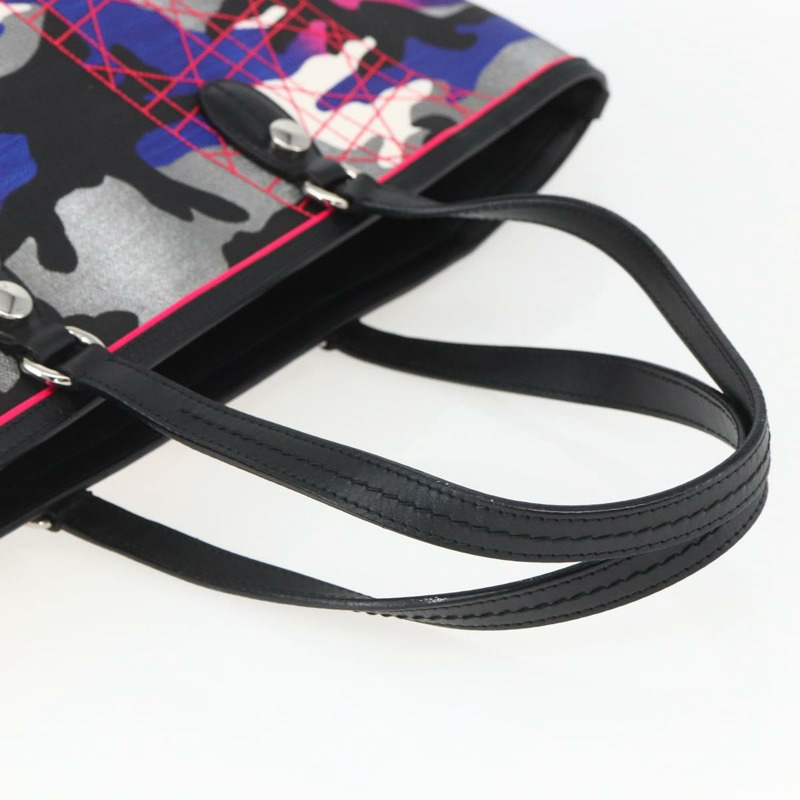 【日本直送】Christian Dior Trotter 帆布 Anselmurail 手袋，多色帆布，正品，貨號 157060SAM-6