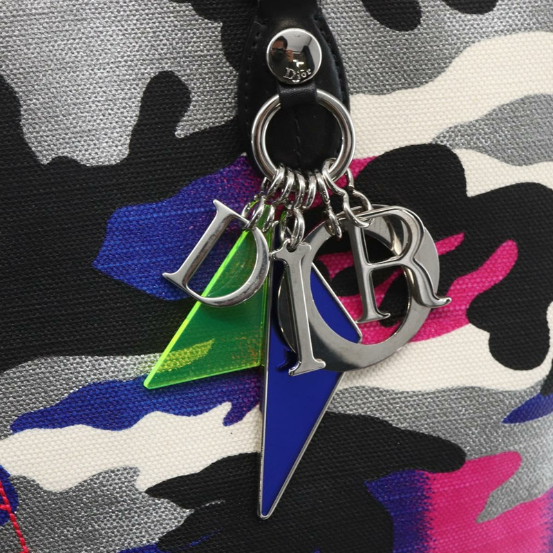 【日本直送】Christian Dior Trotter 帆布 Anselmurail 手袋，多色帆布，正品，貨號 157060SAM-9