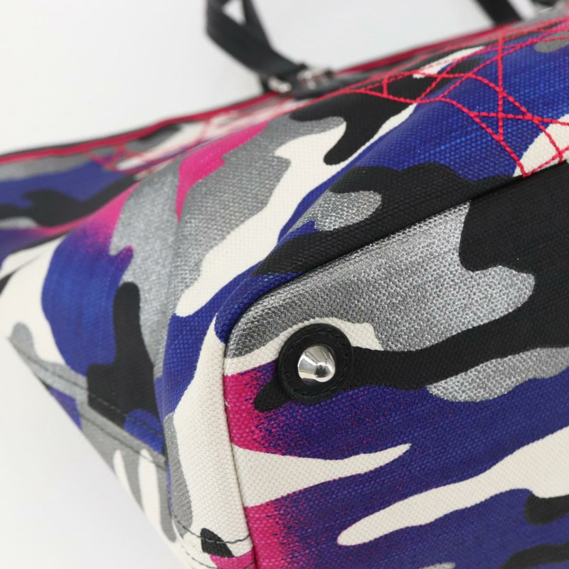 【日本直送】Christian Dior Trotter 帆布 Anselmurail 手袋，多色帆布，正品，貨號 157060SAM-13