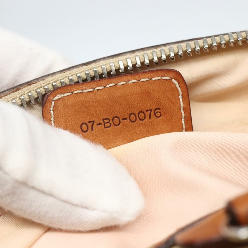 【日本直送】Christian Dior Trotter帆布浪漫手提包 PVC 米色銀色 正品 158880V-10