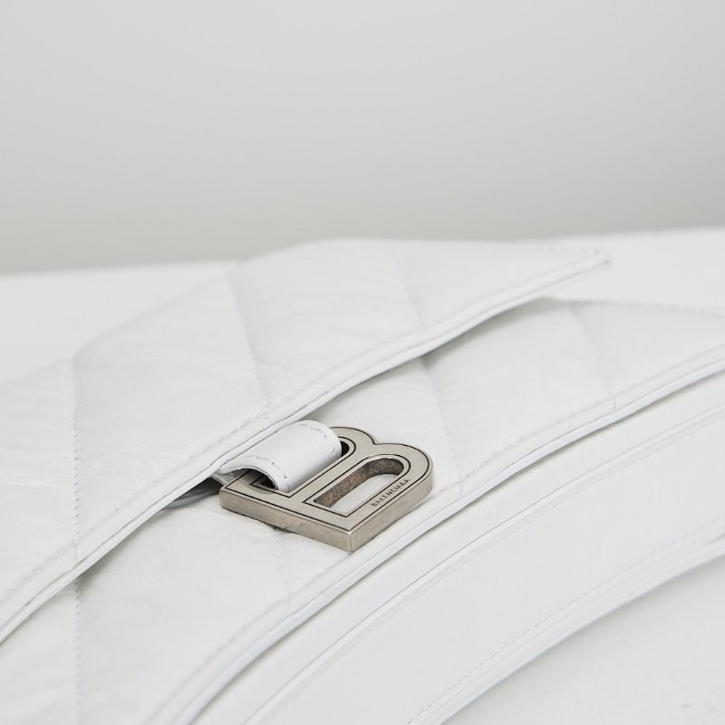 二手Balenciaga crush xs 沙漏包/白-2