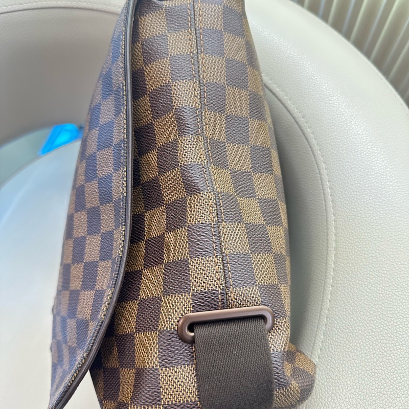 LV 郵差包、路易威登/棋盤格布魯克林 公文包/尺寸33*28*10/配件：無-2