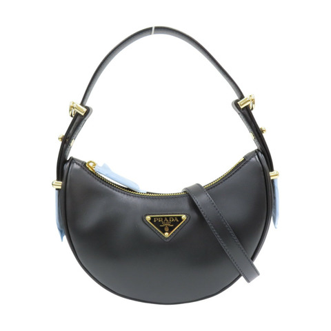 黑色 牛皮 Prada Arque 小號 手提包 1BC199【PRADA 普拉達】 1BC199