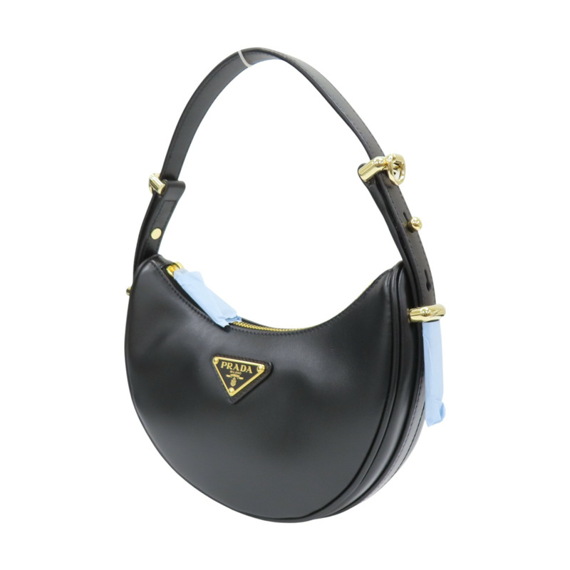 黑色 牛皮 Prada Arque 小號 手提包 1BC199【PRADA 普拉達】 1BC199-2