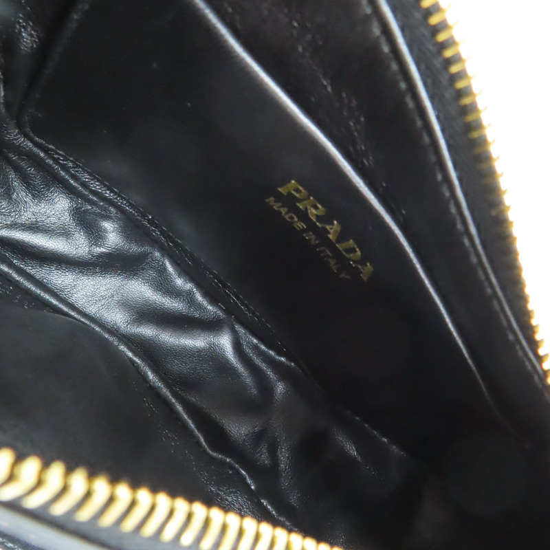 黑色 牛皮 Prada Arque 小號 手提包 1BC199【PRADA 普拉達】 1BC199-4