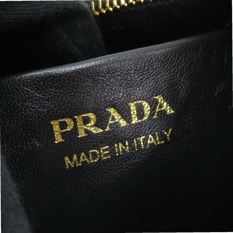 黑色 牛皮 Prada Arque 小號 手提包 1BC199【PRADA 普拉達】 1BC199-8