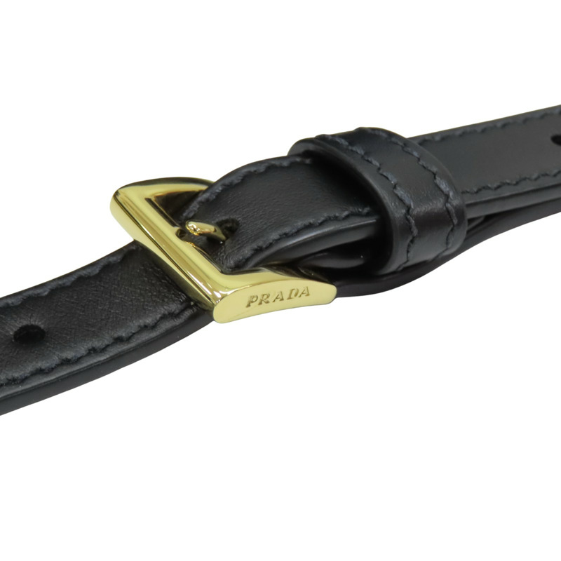 黑色 牛皮 Prada Arque 小號 手提包 1BC199【PRADA 普拉達】 1BC199-11