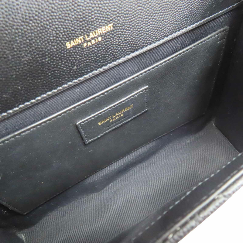 黑色牛皮 Envelope Medium Chain 肩背包 487206【SAINT LAURENT YSL 聖羅蘭】 487206-4