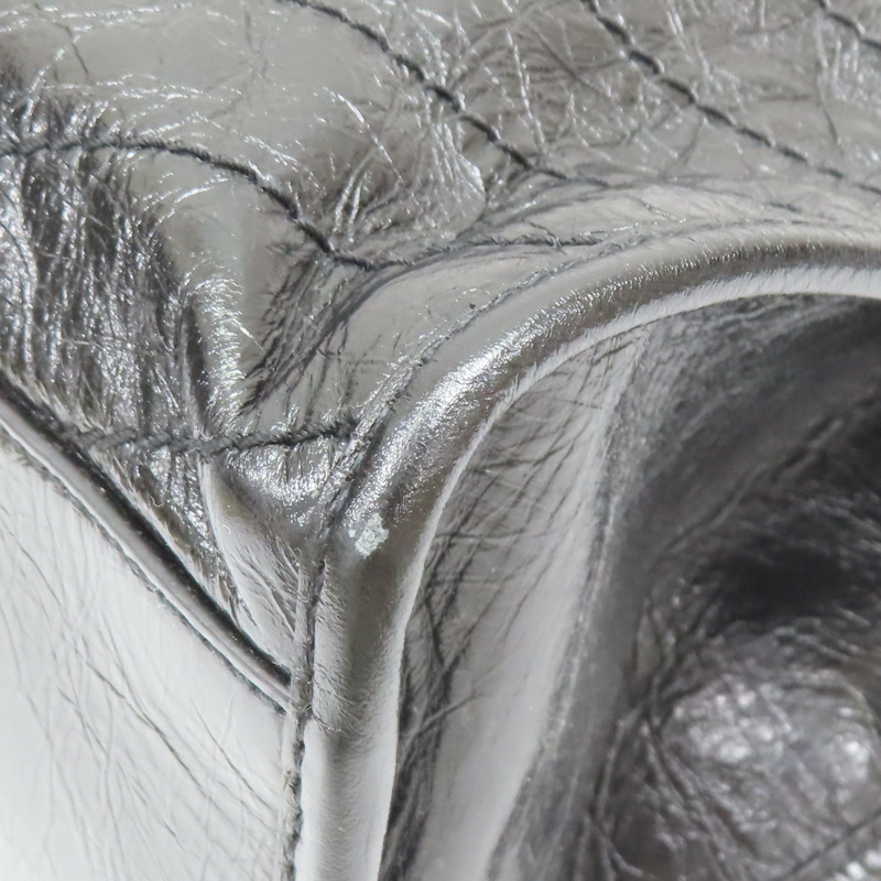 黑色 牛皮 NIKI復古皮革購物袋 肩背包【SAINT LAURENT YSL 聖羅蘭】 589951-11