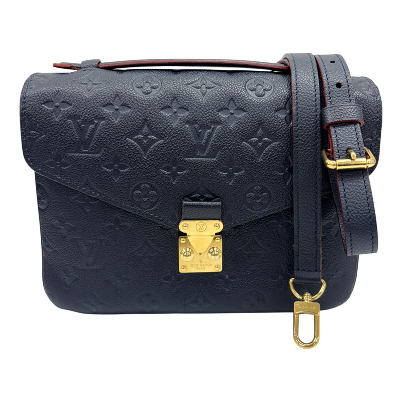 海軍藍 牛皮 Pochette Metis MM 肩背包 【LOUIS VUITTON LV 路易威登】 M44071-0