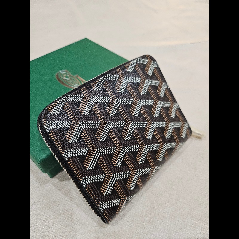 全新 Goyard Matignon PM Wallet 黑色 卡包 零錢包 皮夾-2