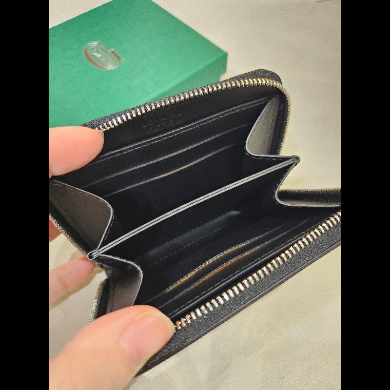 全新 Goyard Matignon PM Wallet 黑色 卡包 零錢包 皮夾-3
