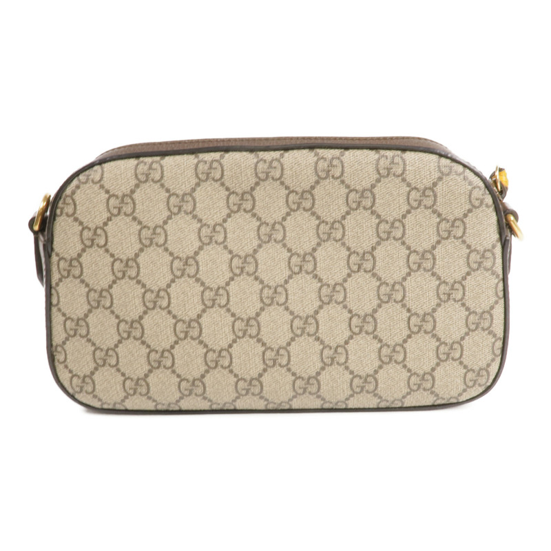 GUCCI 塗層帆布Neo Vintage GG Supreme金扣肩背袋-2
