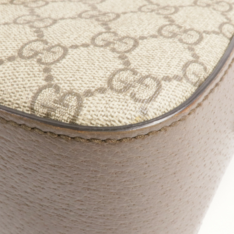 GUCCI 塗層帆布Neo Vintage GG Supreme金扣肩背袋-12