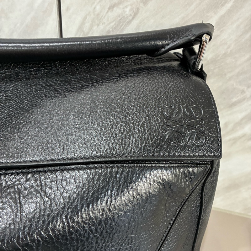 Loewe Puzzle 大號 黑色 大號男包 型男-2