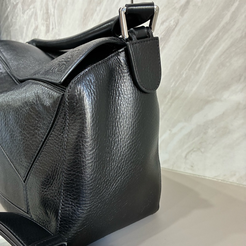 Loewe Puzzle 大號 黑色 大號男包 型男-6