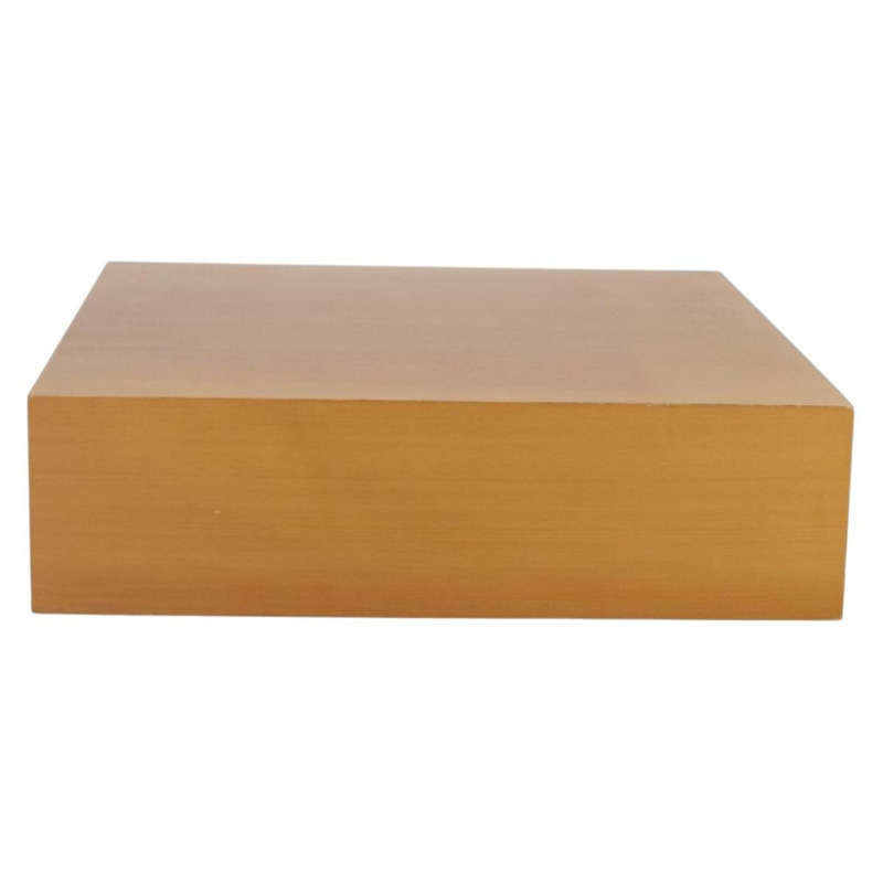 【日本直送】愛馬仕大型木質辦公桌盒 米色 正品 158716M-1