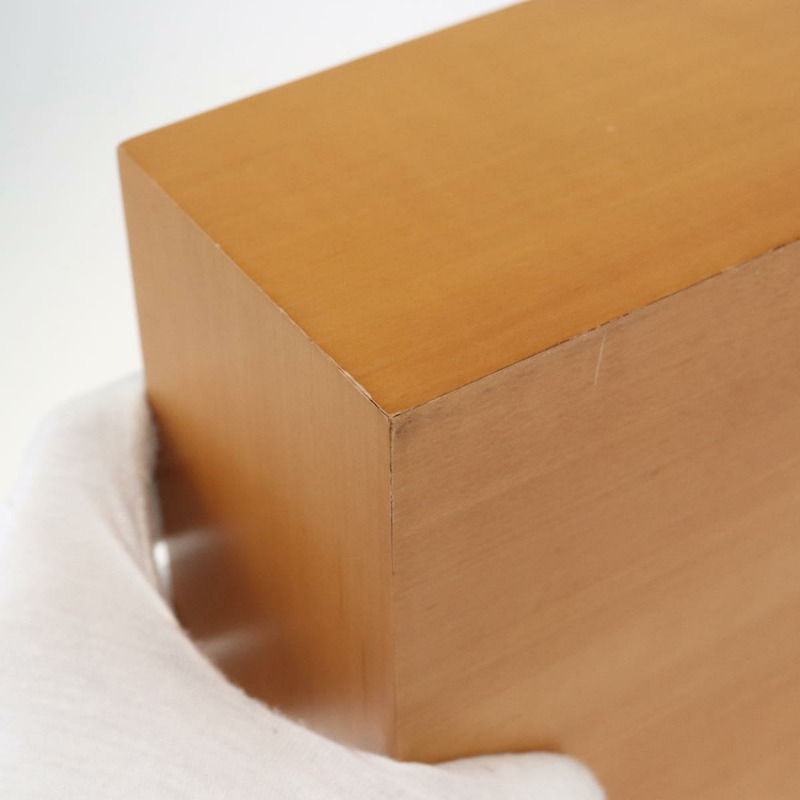 【日本直送】愛馬仕大型木質辦公桌盒 米色 正品 158716M-15