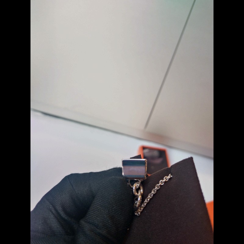 Hermes 925 銀凱莉項鍊-9