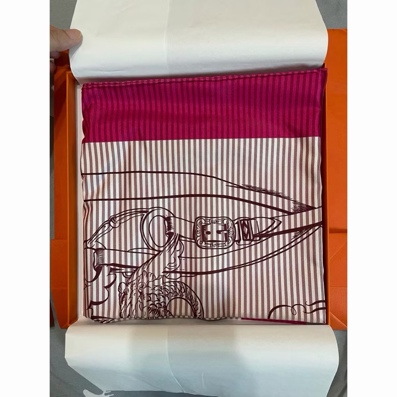Hermes 90*90絲巾-1