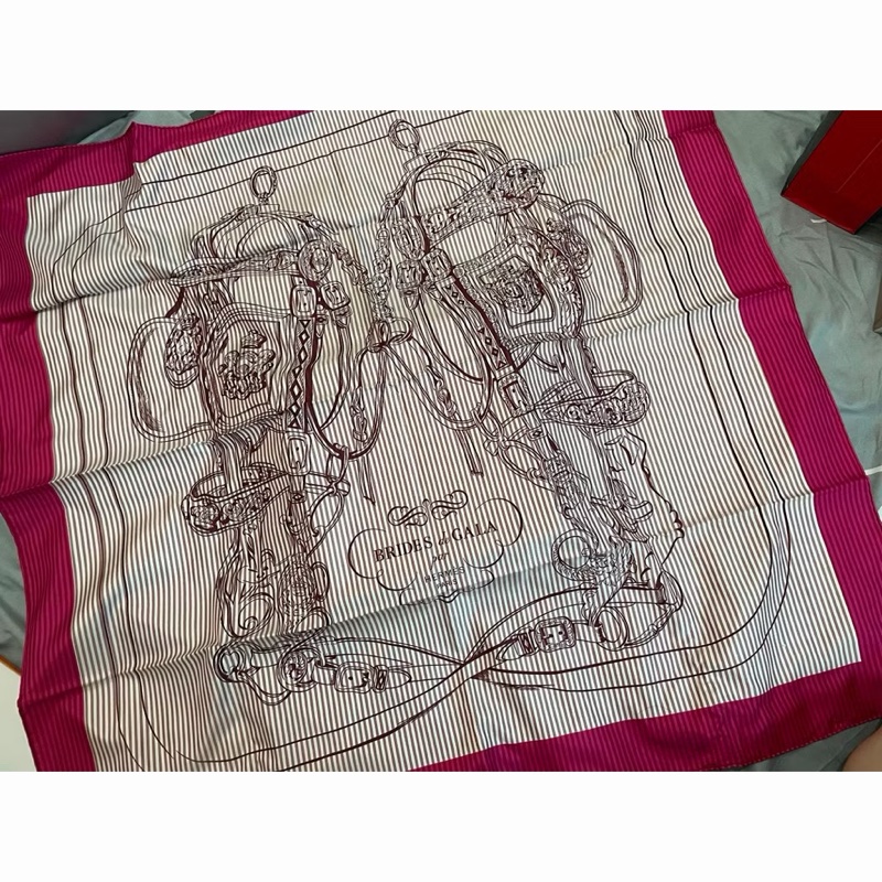 Hermes 90*90絲巾-2