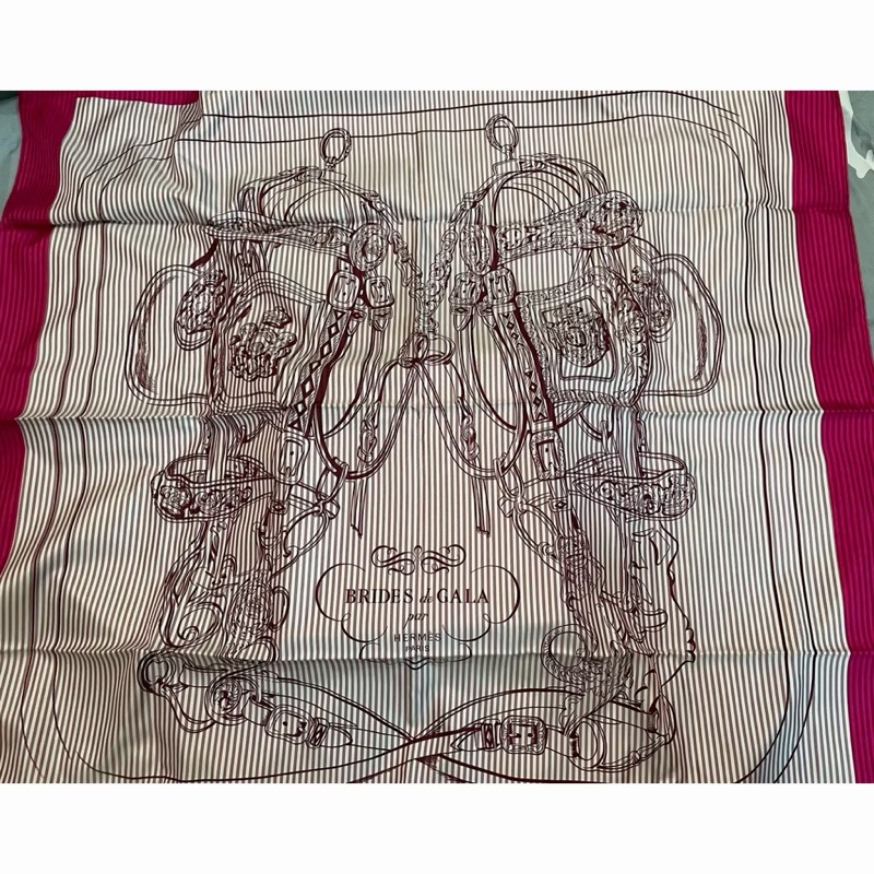 Hermes 90*90絲巾-3