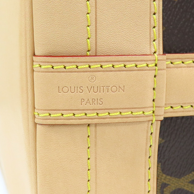 棕色 原花 帆布 Noe yr0 肩背包【LOUIS VUITTON LV 路易威登】 M46976-6