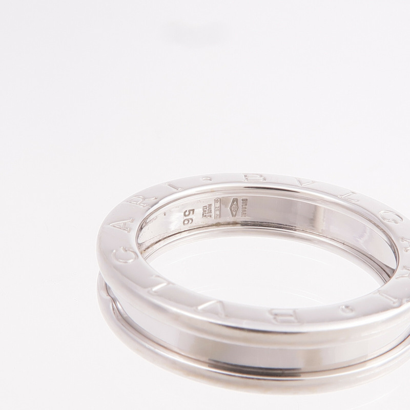 BVLGARI 18K白金B-Zero1 1 Band Ring戒指Bvlgari#56/US#7.5-3