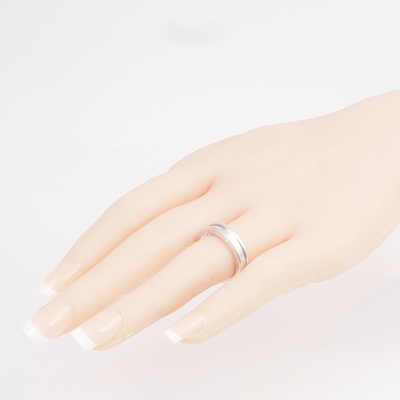 BVLGARI 18K白金B-Zero1 1 Band Ring戒指Bvlgari#56/US#7.5-5