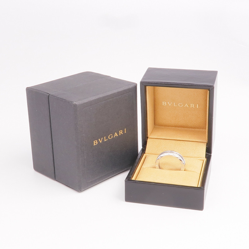 BVLGARI 18K白金B-Zero1 1 Band Ring戒指Bvlgari#56/US#7.5-6