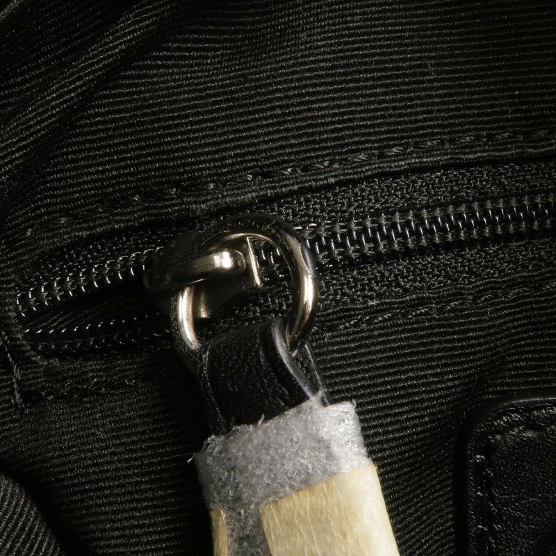 COACH 牛皮皮革2 Way Shoulder Bag銀扣手挽肩背兩用袋-17