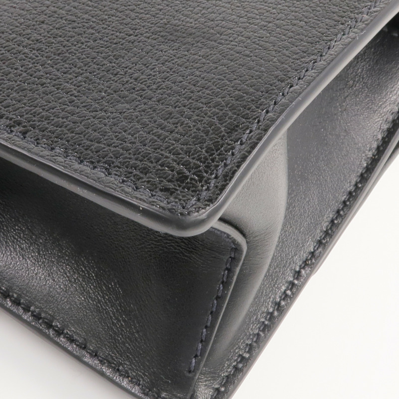 Miu Miu 山羊皮皮革Shoulder Bag銀扣肩背袋-13