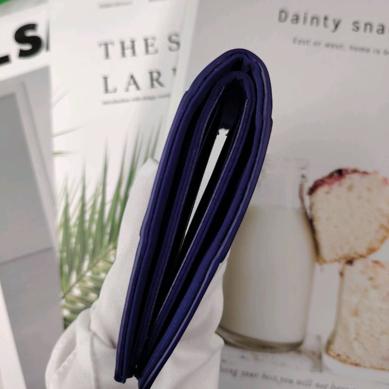 Bottega Ventea 紫色短銀包-4