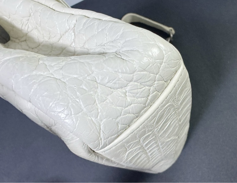 YSL 稀有鱷魚皮Saint LaurentEnvelope 翻蓋郵差包信封包學院包-7