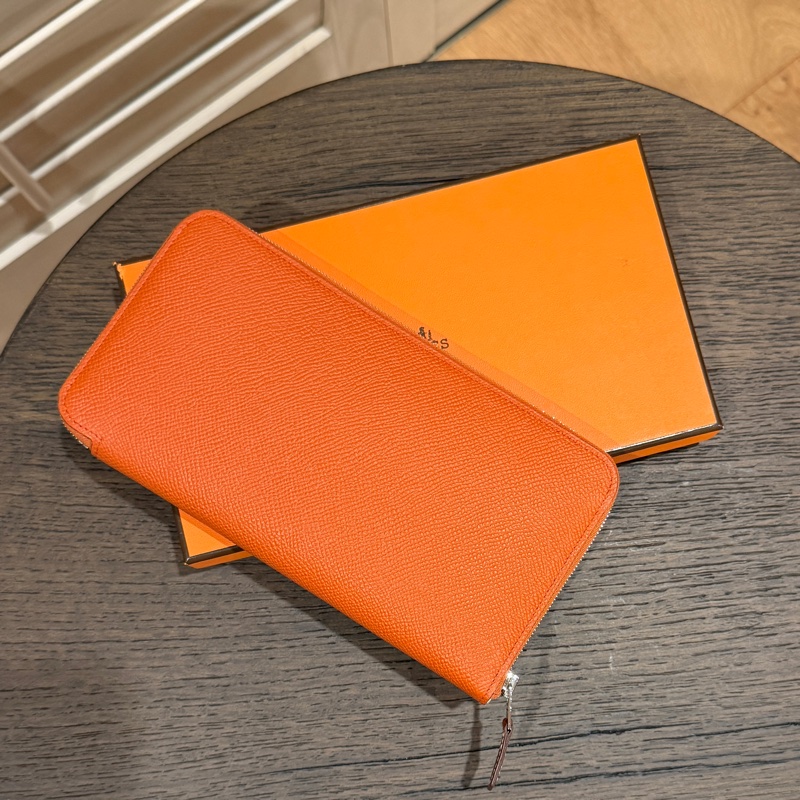 Hermes 絲巾長夾 Epsom Y 刻-2
