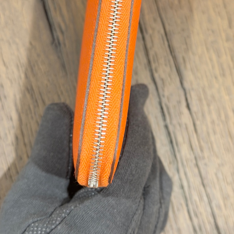 Hermes 絲巾長夾 Epsom Y 刻-7