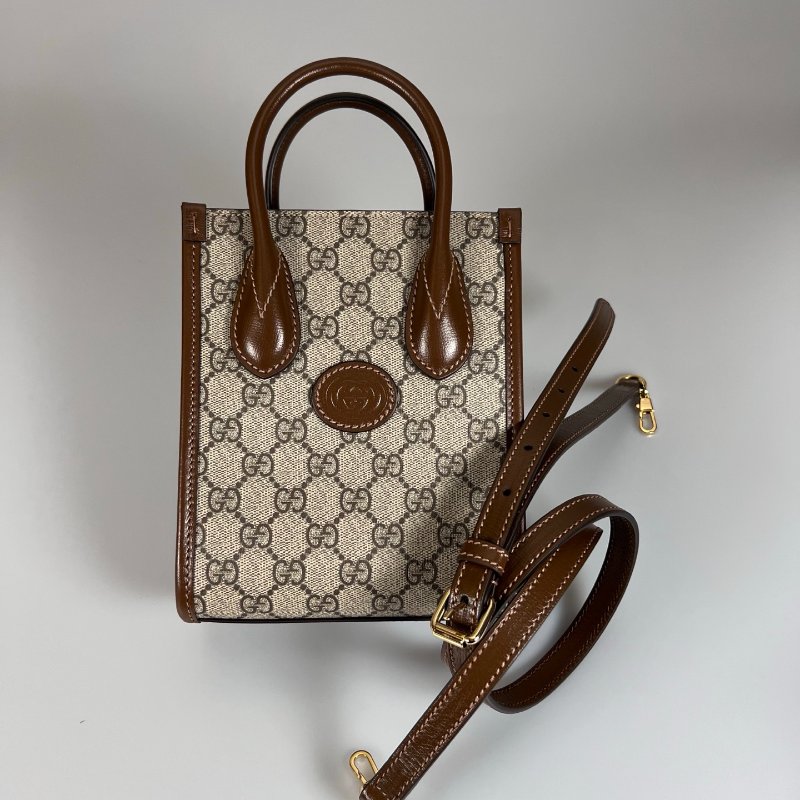 GUCCI 671623 老花手提包-0