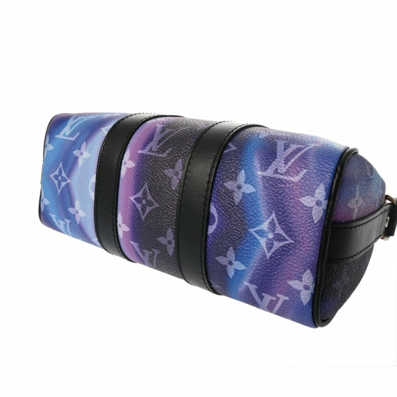 路易威登 Monogram Sunset Keepall XS 多色 M80953 男女通用帆布手提包，A級，二手，Ginzo-5