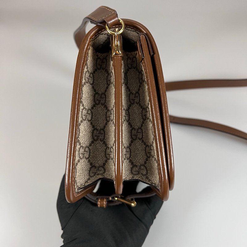 GUCCI 671620 老花掀蓋方包-3