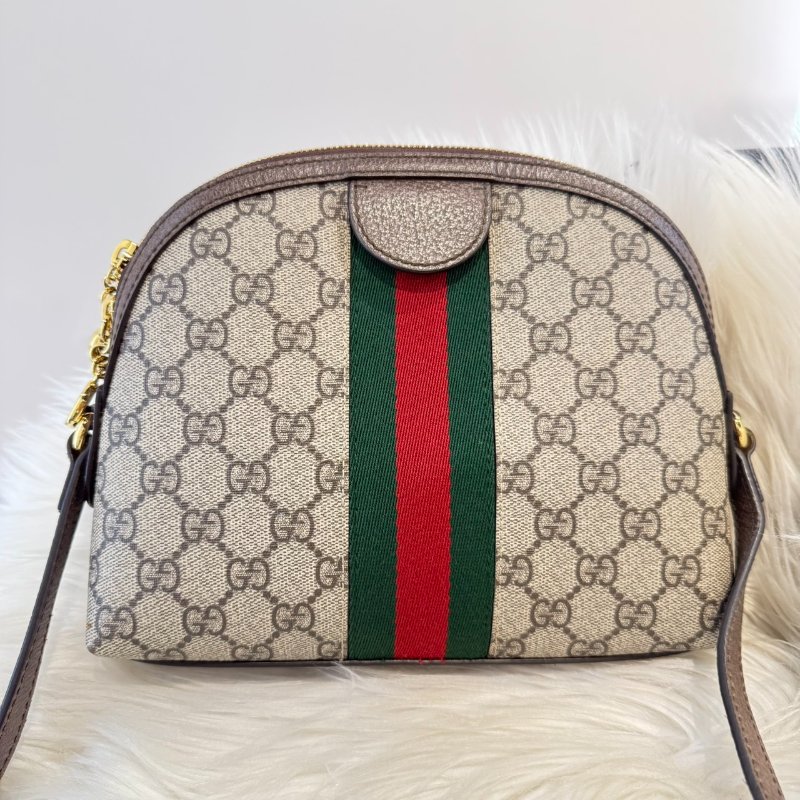 GUCCI 老花貝殼包-1