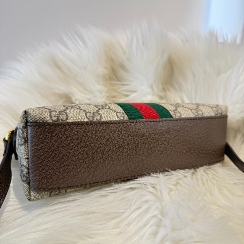 GUCCI 老花貝殼包-4